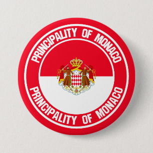 Monaco Round Emblem Knapp
