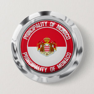 Monaco Round Emblem Knapp
