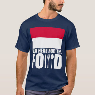 Monaco souvenir mat resa familj t shirt