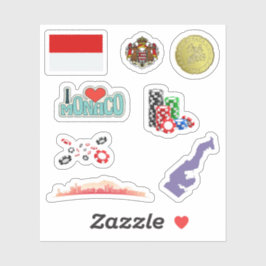 Monaco Stickers Klistermärken