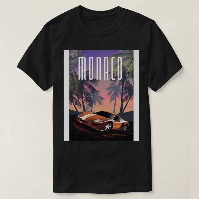 Monaco T Shirt (Design framsida)