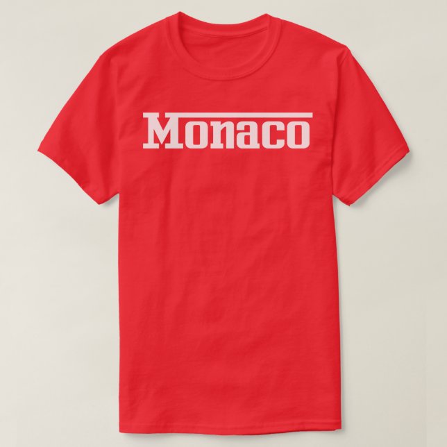 Monaco T Shirt (Design framsida)