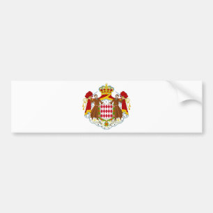 Monaco vapensköld bildekal
