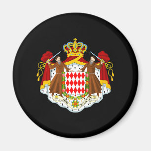 Monaco vapensköld magnet