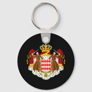 Monaco vapensköld nyckelring