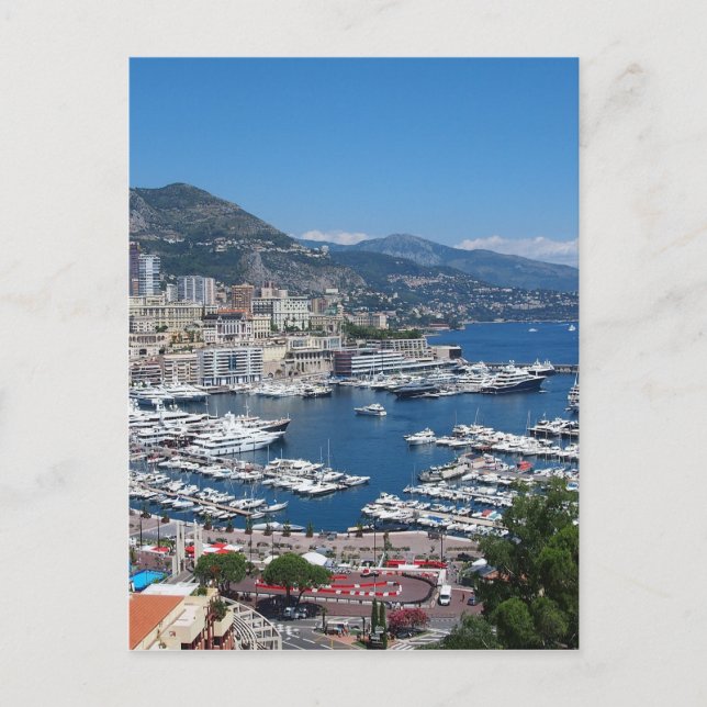 Monaco Vykort (Framsida)