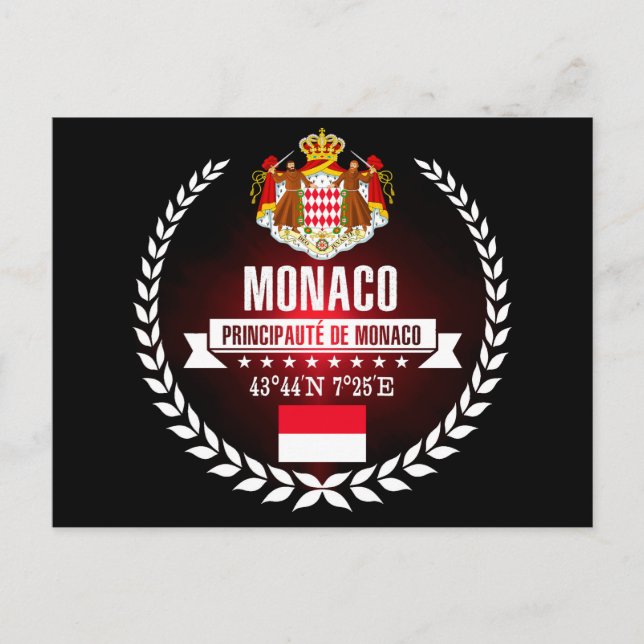 Monaco Vykort (Framsida)