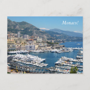 Monaco-vykort Vykort