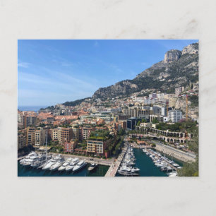 Monaco-vykort Vykort