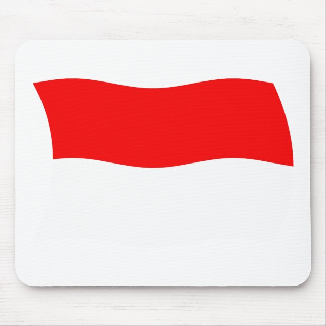 Monacos flagga Musmatta (Framsidan)