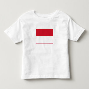 Monacos flagga t shirt