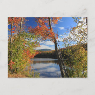 Monadnock från Dublin NH Howe Reservoir Vykort