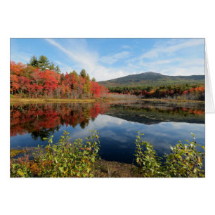 Monadnock Scene Hälsningskort