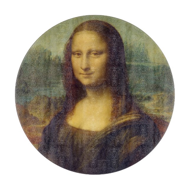 Monaen Lisa av Leonardo Da Vinci (Framsidan)