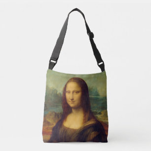 Monaen Lisa av Leonardo Da Vinci Axelväska