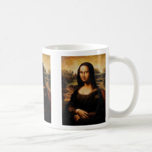 Monaen Lisa av Leonardo Da Vinci Kaffemugg