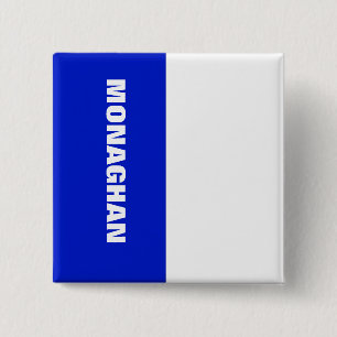 Monaghan Flagga Märke Knapp