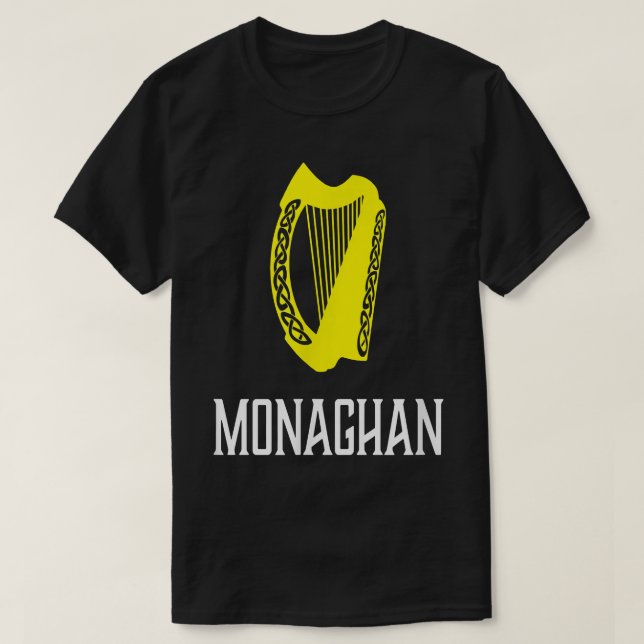 Monaghan, Irland - Celtic Irish Gaelic T Shirt (Design framsida)