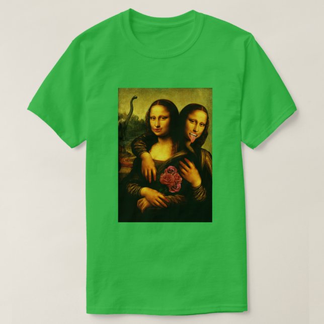 Monalisa-Twillingar T Shirt (Design framsida)