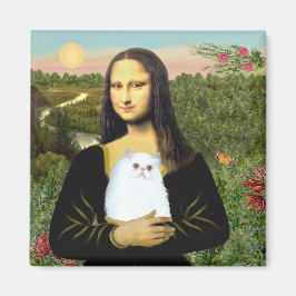MonaLisa - Vit perser kattunge #49 Magnet