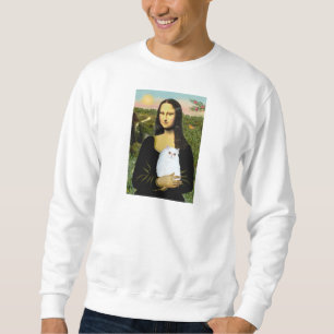 MonaLisa - Vit persisk kattunge #49 Sweatshirt