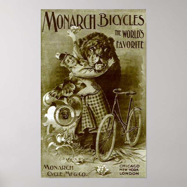 Monarch Bicycles Poster (Framsidan)
