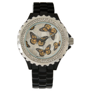 Monarch Butterfles Armbandsur