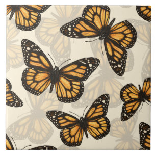 Monarch Butterfles Kakelplatta