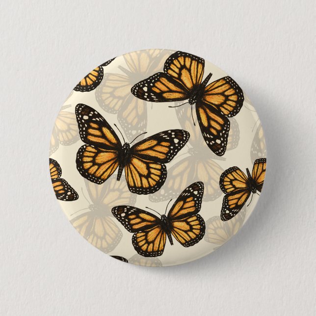 Monarch Butterfles Knapp (Framsida)