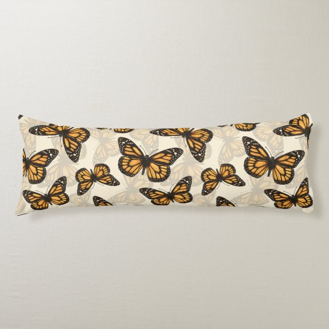 Monarch Butterfles Kroppskudde (Framsidan)