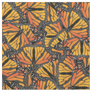 Monarch Butterflies Butterfly Fabric Tyg