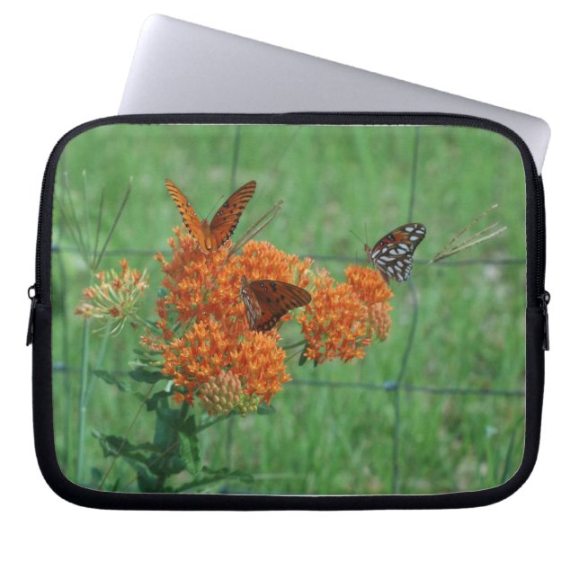 Monarch Butterflies Electronics Bag Laptop Sleeve (Framsidan)