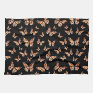 Monarch Butterflies på Black Kökshandduk