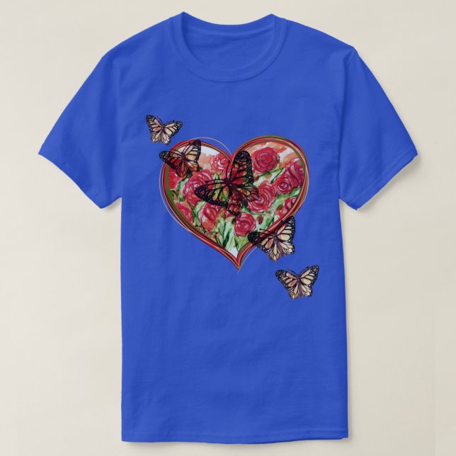 Monarch Butterflies T Shirt (Design framsida)
