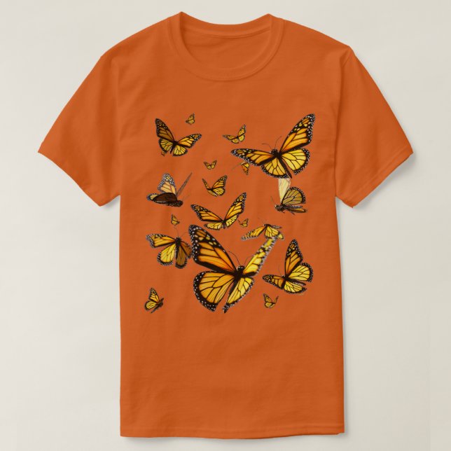 Monarch Butterfly 12 T Shirt (Design framsida)