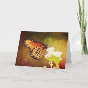 Monarch Butterfly 1-skriptkort Psalm 73:28 Kort