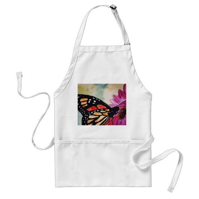 Monarch Butterfly Apron Förkläde (Framsidan)