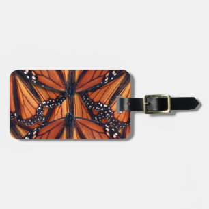 Monarch butterfly art bagagebricka