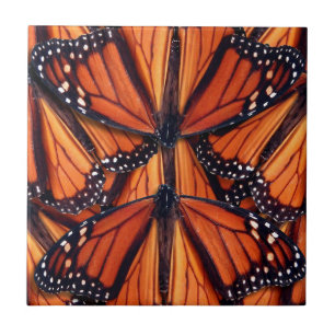 Monarch butterfly art kakelplatta