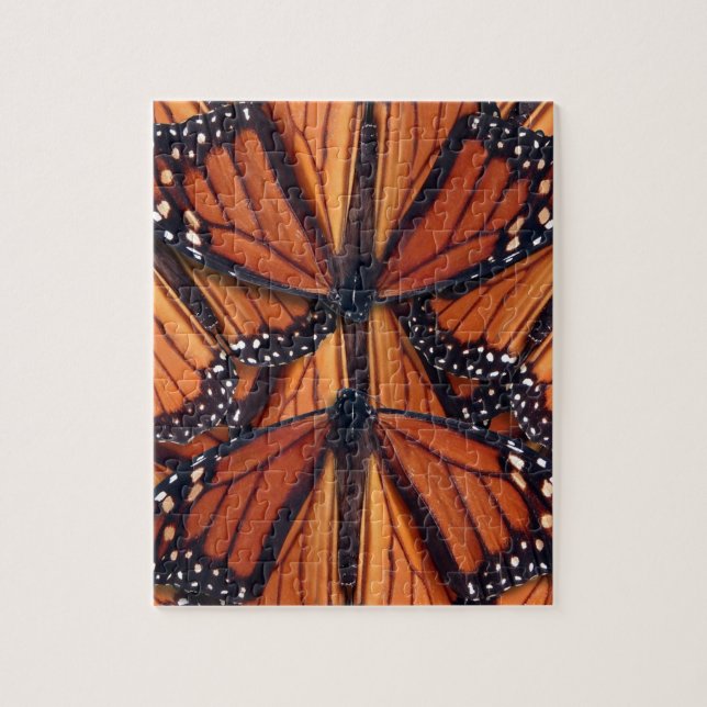 Monarch butterfly art pussel (Vertikal)