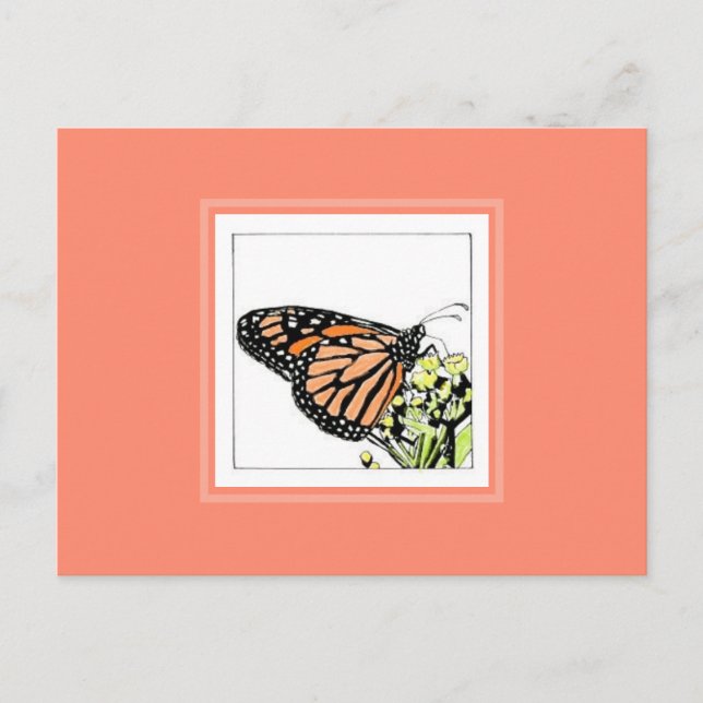 Monarch Butterfly av Mark Edward Westerfield Vykort (Framsida)