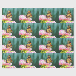 Monarch Butterfly Beauty Wrapping Papper Presentpapper
