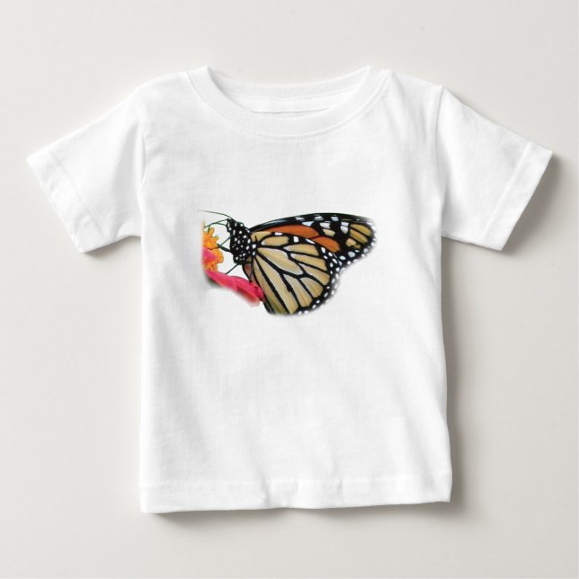 Monarch Butterfly Bild Tee (Framsida)