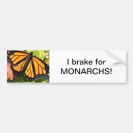 Monarch Butterfly - Bumper Sticker Bildekal