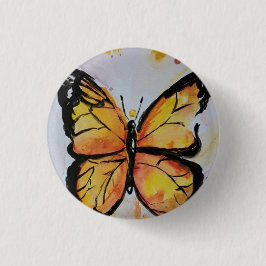 Monarch Butterfly Butterfly Button Knapp
