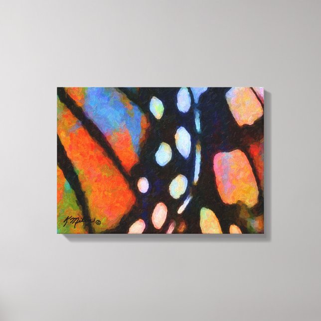 Monarch Butterfly Canvastryck (Framsida)