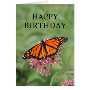Monarch Butterfly Card Hälsningskort
