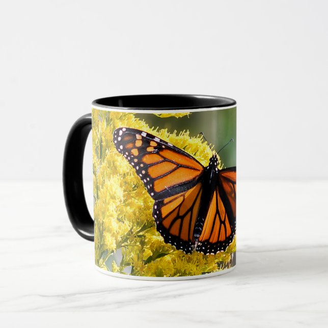 Monarch Butterfly Coffee Mugg (Framsida vänster)