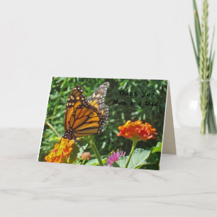 Monarch Butterfly College i tack och Pappa Kort
