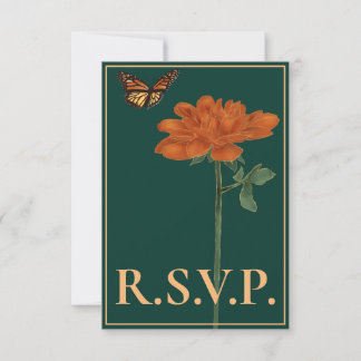 Monarch Butterfly Dailiah Forest Grönt QRC OSA Kort